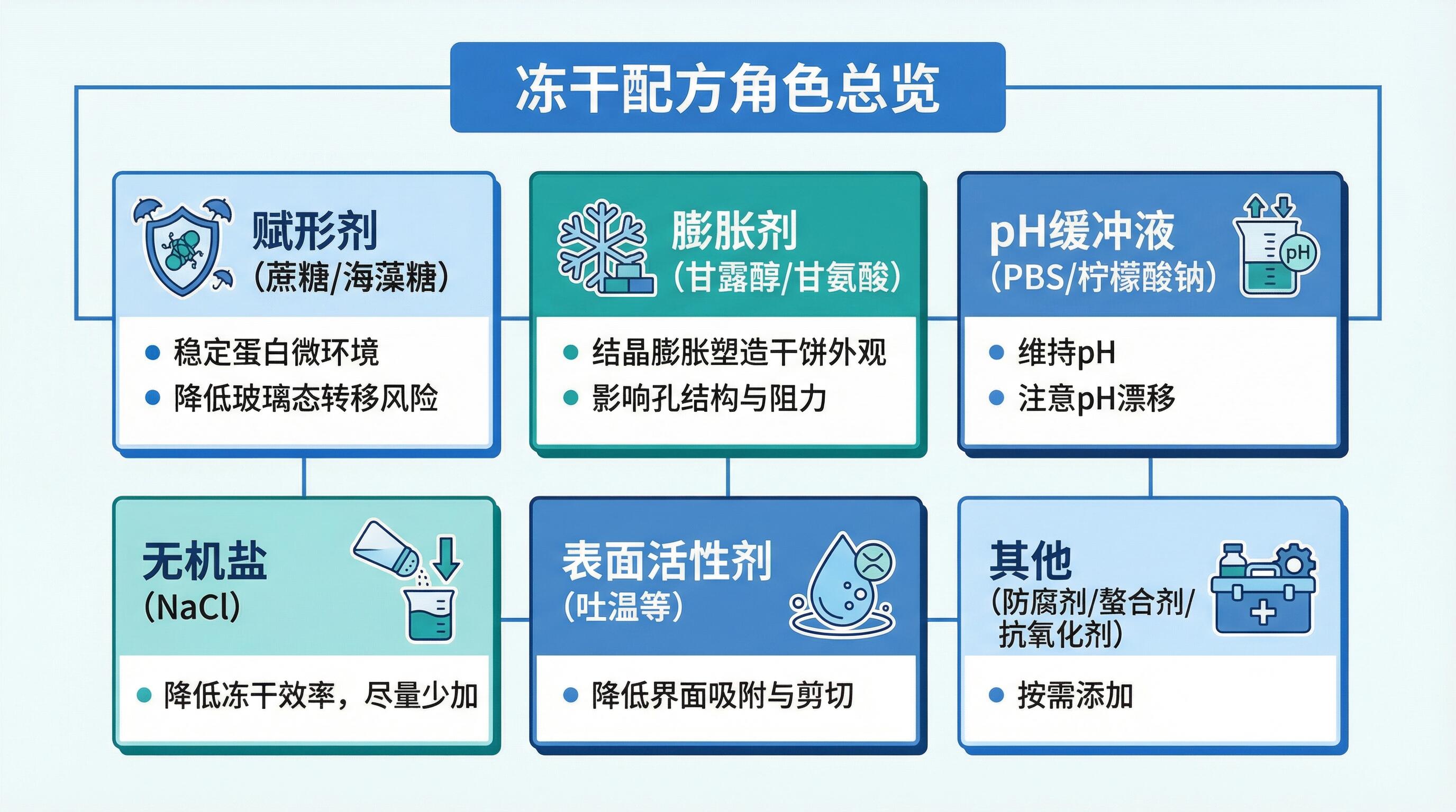 冻干配方角色总览